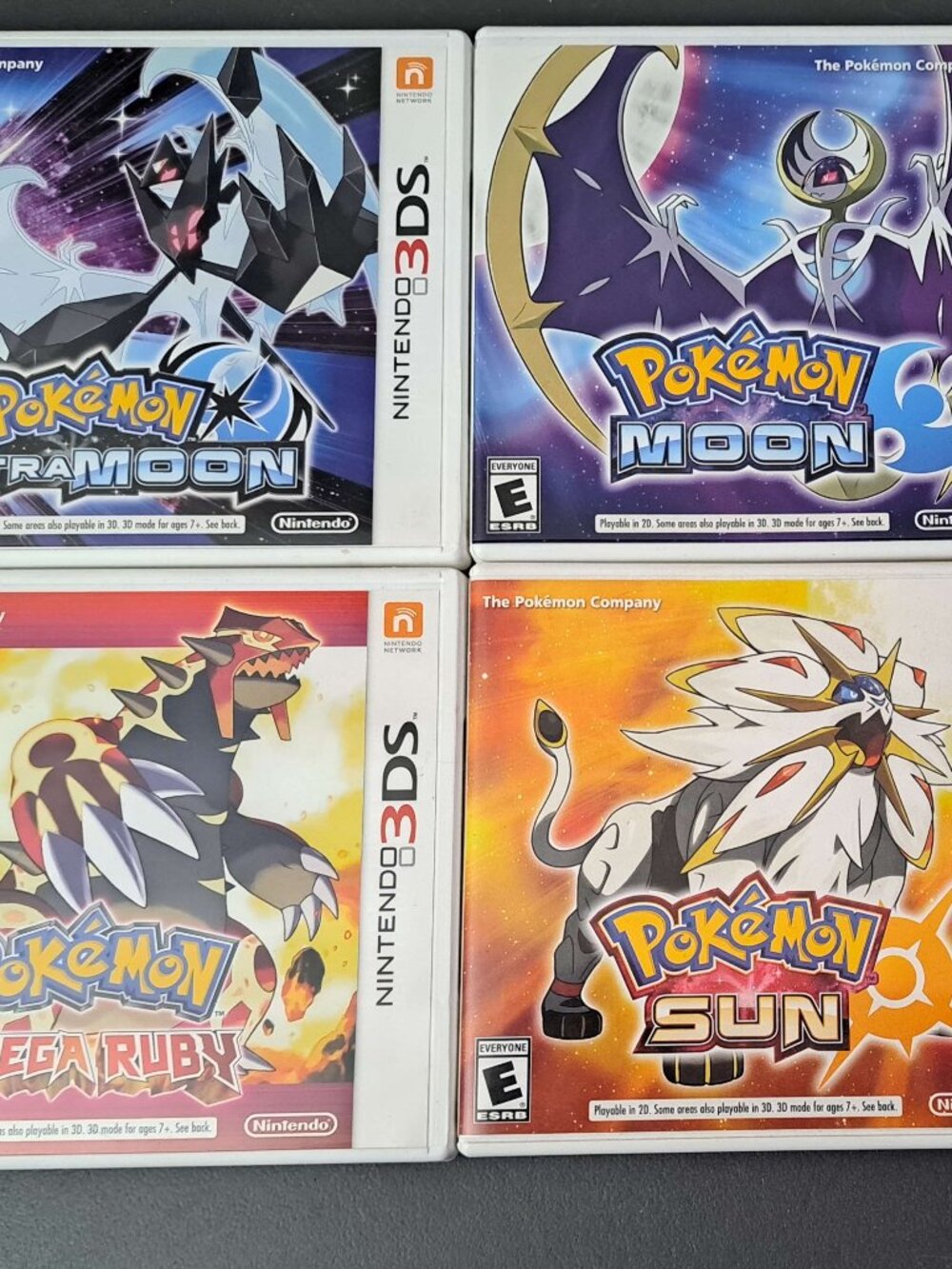 Assorted Pokemon 3DS Games